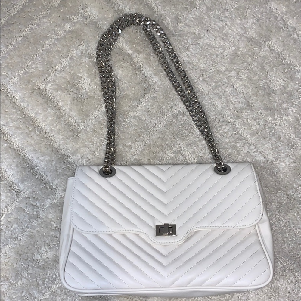 White Steve Madden purse